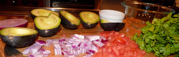 home made easy guacamole recipe