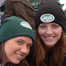 cute jets fan girl tailgate party jets dolphins