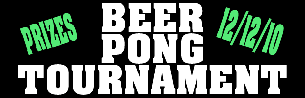 beer pong tournament. Beer Pong Tournament @ Jets vs