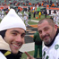 jay and frank from tailgatejoe at the jets bengals wildcard playoff
