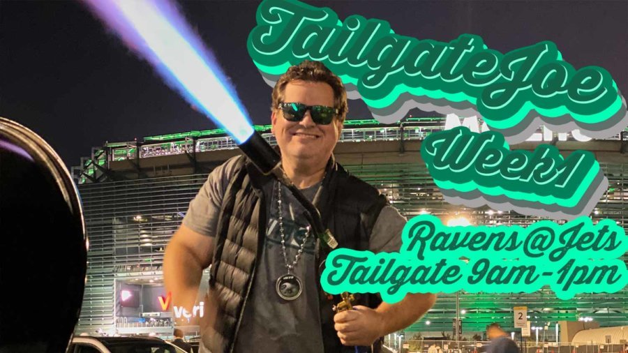 jets ravens tailgate party 2022 tailgatejoe