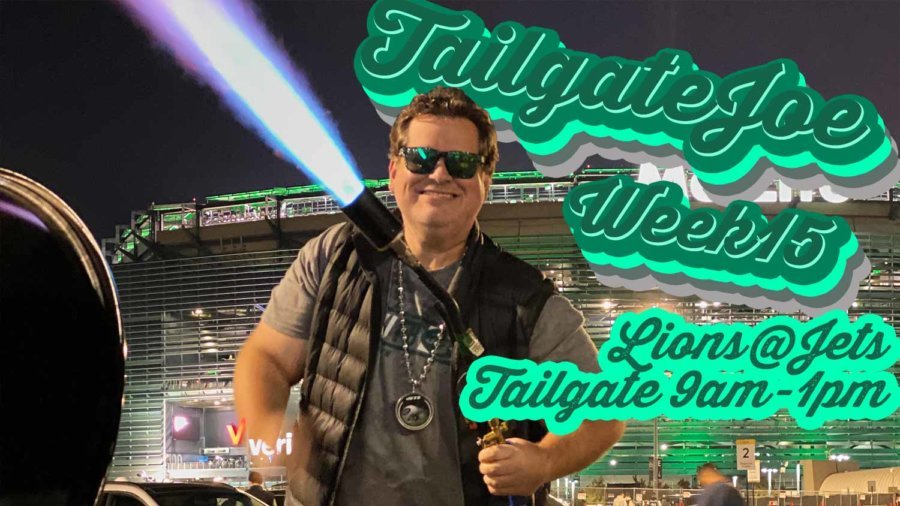 ny jets tailgate party lions 2022