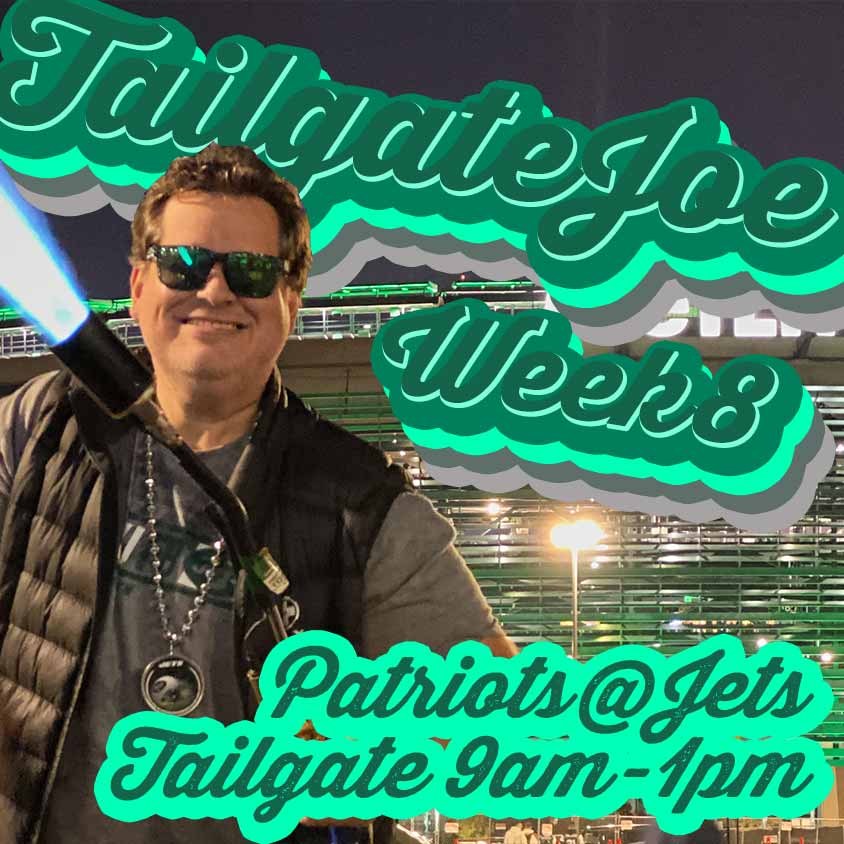 NY Jets Tailgate Party, Patriots at Jets 2022