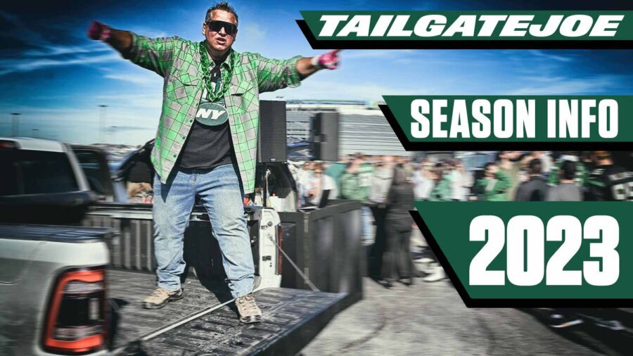 tailgatejoe 2023 ny jets tailgate season info