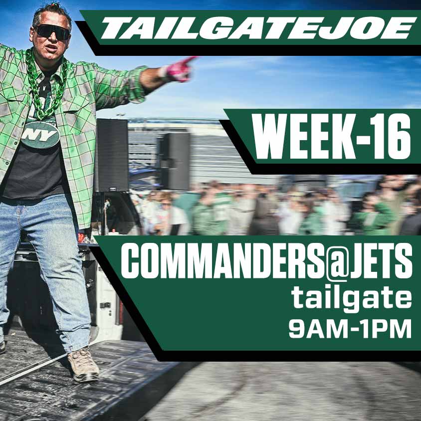 NY Jets Tailgate Party, Commanders at Jets 2023