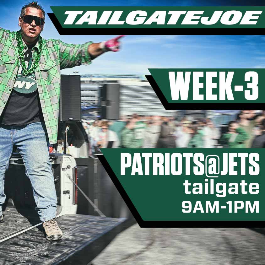 NY Jets Tailgate Party, Chargers at Jets 2023