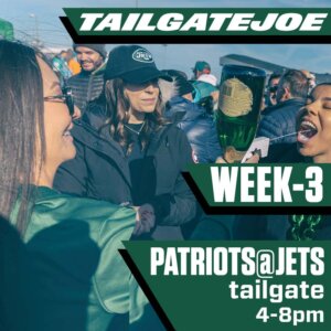 tailgatejoe New York jets tailgate party 2024 home opener vs patriots