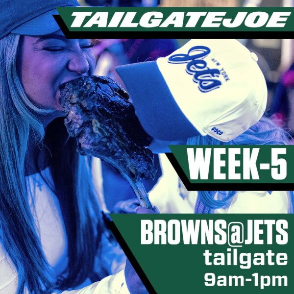 ny jets tailgate party vs browns week 5 2026 tailgatejoe