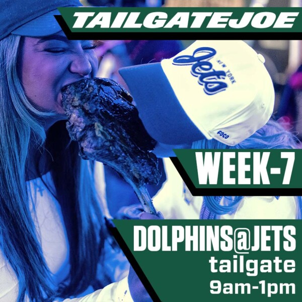 ny jets tailgate vs Miami dolphins 2026 week 7 tailgatejoe