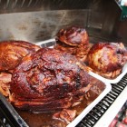 spiral sliced ham on pellet grill spiral sliced ham on pellet grill