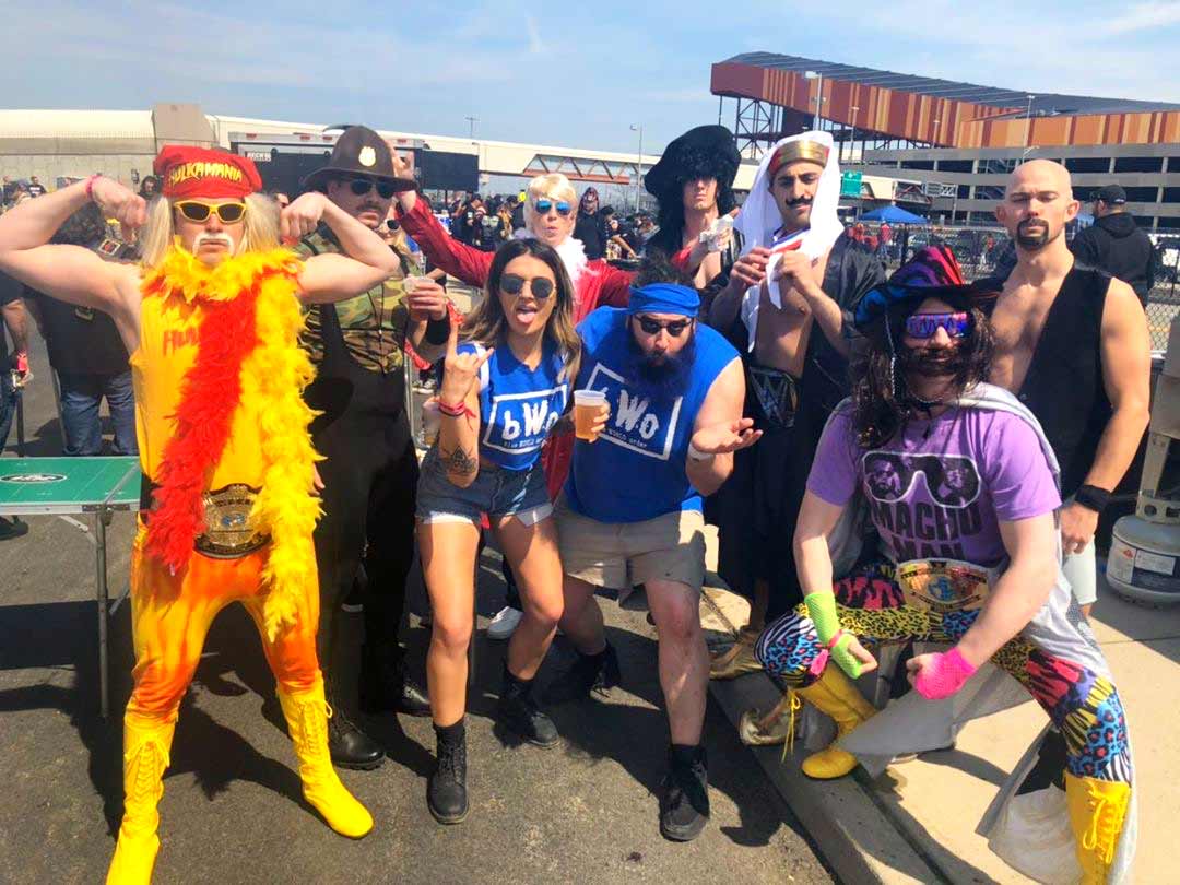 tailgatejoe wrestlemania tailgate party