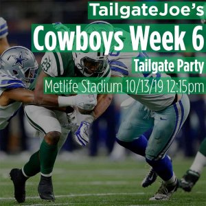 10/13/2019 Jets Tailgate Party, Cowboys at New York Jets