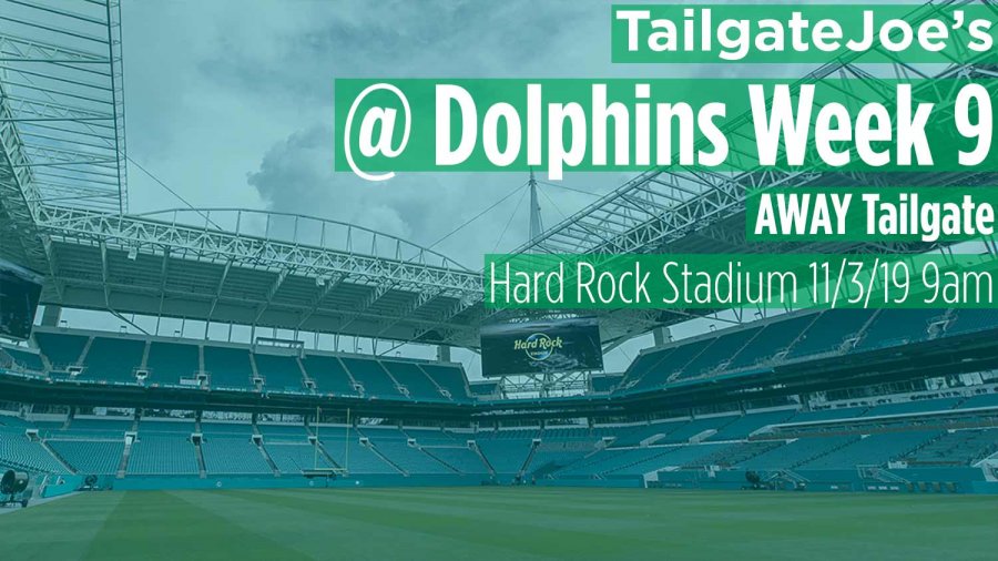 11/03/2019 Jets AWAY Tailgate Party, New York Jets at Miami Dolphins
