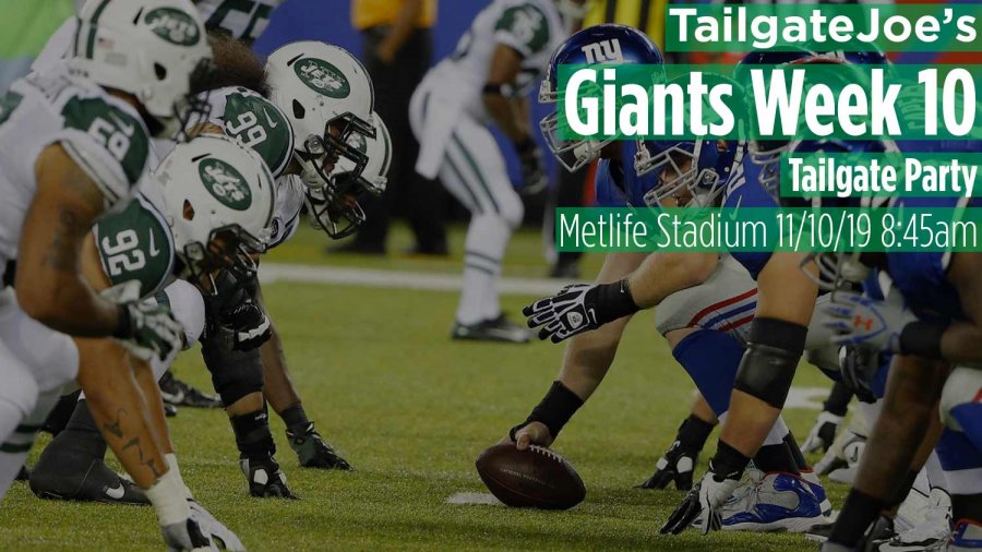 NY Jets Tailgate Party at Metlife Stadium, New York Giants at New York Jets  2019