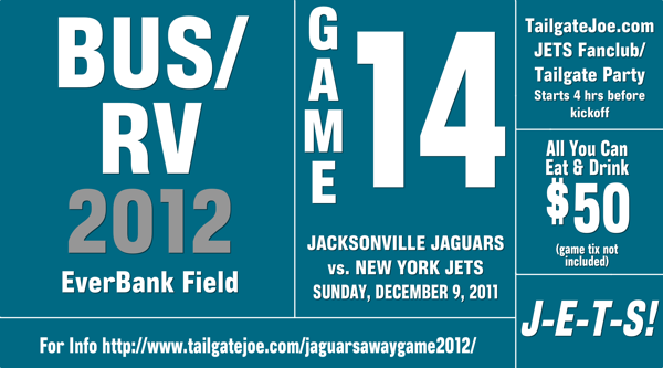 Jets Jaguars Tailgate Party Jets Jaguars Tailgate Party