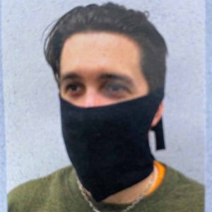 Cloth Face Mask, Reusable, Black