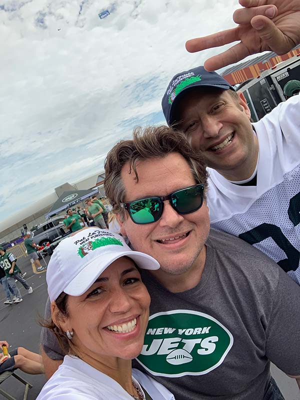 tailgatejoe with Pat LaFrieda and Melanie Landano