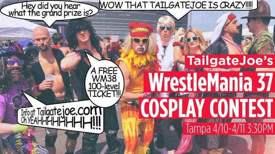 TailgateJoe’s Wrestlemania 37 Cosplay Contest
