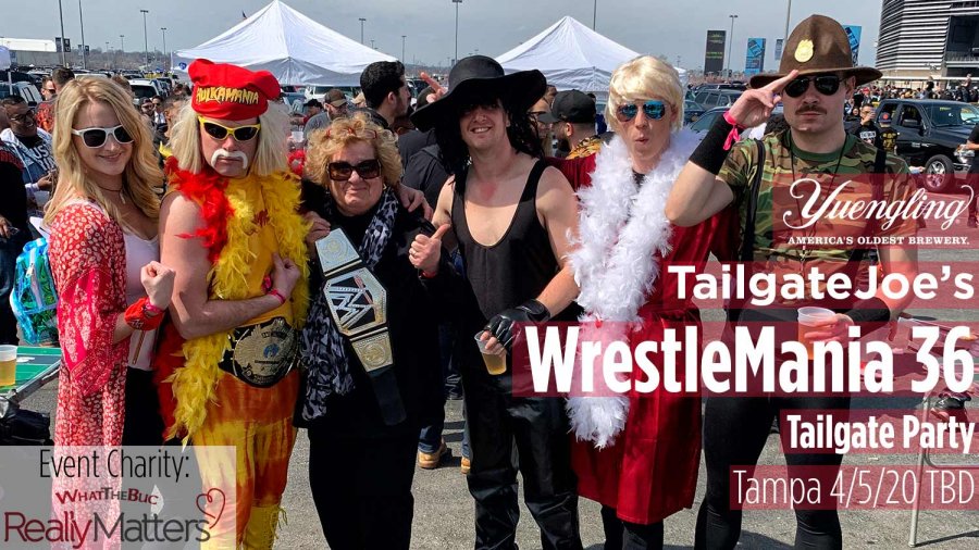 Wrestlemania 36 Tailgate Party at Raymond James Stadium